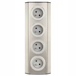 Corner sockets for kitchen photo