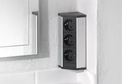 Corner sockets for kitchen photo