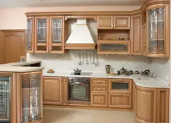 Фото Угловых Кухонь Из Массива