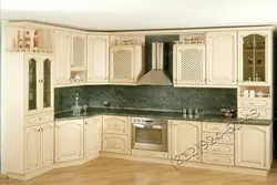 Фото Угловых Кухонь Из Массива