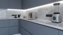 Overhead sockets in the kitchen photo