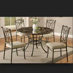 Wrought Iron Chairs For The Kitchen Photo