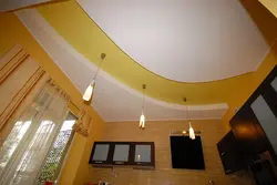 Mətbəx fotoşəkilindəki əyri tavanlar