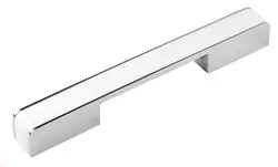 Chrome handles for kitchen photo