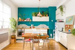 Kitchen On Different Walls Photo