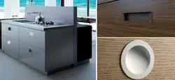 Kitchen Mortise Handles Photo