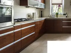 Ручки врезные для кухни фото