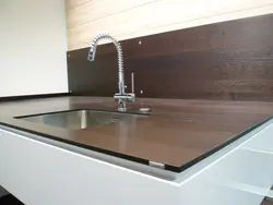 Kitchens with compact stove photo