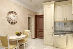 Wallpaper for classic kitchen photo