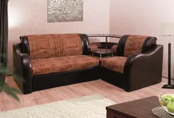 Qonaq otağı fotoşəkili üçün künc kresloları