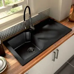 Left sink in the kitchen photo