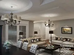 Neoclassical chandeliers for the living room photo