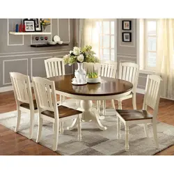 Table for a bright kitchen photo
