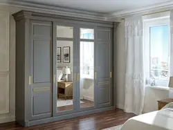 Жатын Бөлмесінің Классикалық Шкафының Фотосуреті