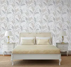 Vinyl wallpaper for bedroom photo