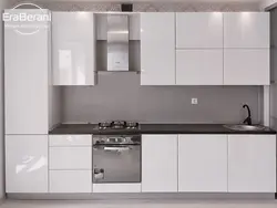Белые кухни из эмали фото