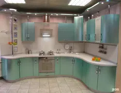 Small kitchens made of plastic photo