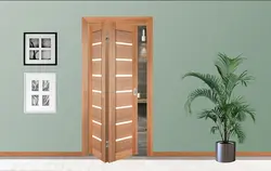 Folding doors to the kitchen photo