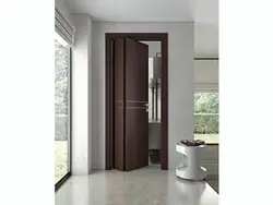Folding doors to the kitchen photo