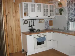 Угловая Кухня На Даче Фото