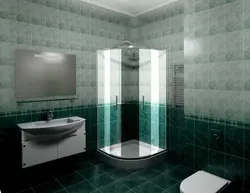 Emerald bathroom tiles photo