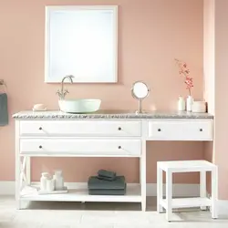 Bathroom table photo