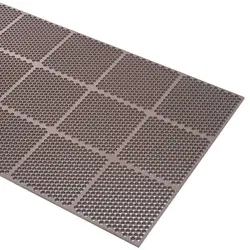 Rubber mat for the hallway photo