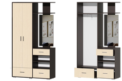 Ҳуҷраи зиндагӣ Olbia Wenge Belfort акс