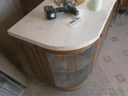 Ошхона бо акси countertops мудаввар