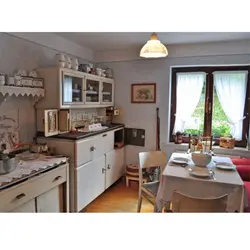 Photo of a kitchen in a Soviet Khrushchev building