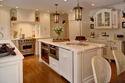Provence kitchens with island photo