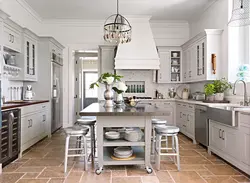 Provence Kitchens With Island Photo
