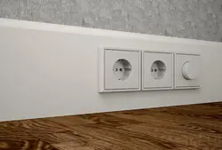 Кабель канал на кухне фото
