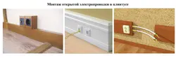 Oshxona fotosuratidagi kabel kanali