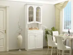 Mətbəx üçün ağ bufet foto