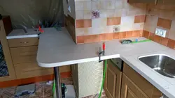 Ас үйдің үстелшелерін ауыстыру фотосы