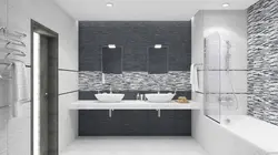 Acrylic tiles for bathroom photo