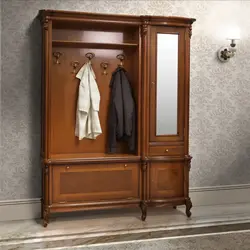 Прихожая из массива дерева фото