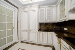 Neoclassical kitchen handles photo