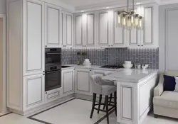 Neoklassik mətbəx tutacaqları fotoşəkili