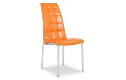 Leather chairs for the kitchen photo