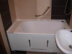 Чугунная ванна с экраном фото