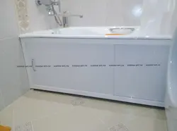 Чугунная ванна с экраном фото