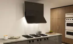 Kichik oshxona davlumbazining fotosurati