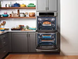 Built-in oven for the kitchen photo