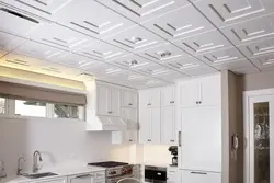 Photo of ceiling tiles for kitchen