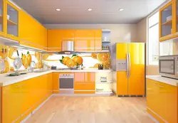 Sarı önlük fotoşəkili olan mətbəxlər