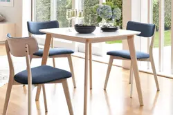 Square table in the kitchen photo
