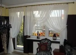 Short tulle in the living room photo
