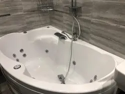 Смеситель на угловую ванну фото